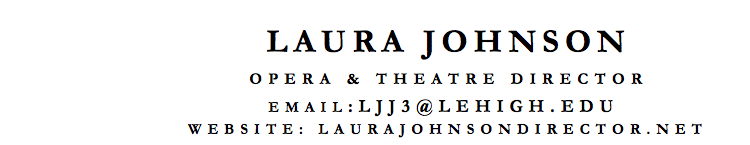 Laura Johnson resume header